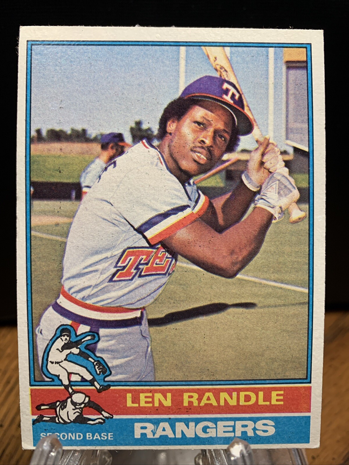 1976 Topps #31 Len Randle