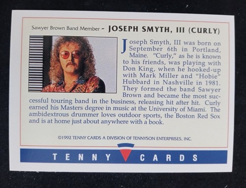 1992 Tenny Cards Super Country Music Cards (Pick Your Card) - Picture 201 of 201