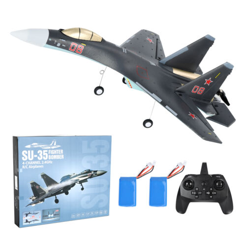 Jet Fighter Toy 2.4GHz Remote Control Airplane Toddlers Cordless RC Glider Toy - Picture 13 of 13