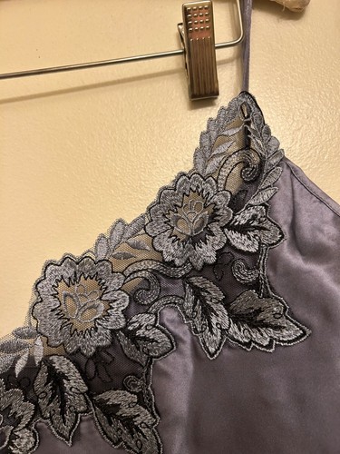 SilkSilky Women’s Lace 100% Silk Dress NWT Nightgown Lingerie XL - Picture 8 of 17