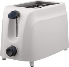 BRENTWOOD TS-260W: Cool-Touch 2-Slice Toaster - White