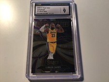 Lebron James 2020/21 Panini Select TurboCharged #2 CSG 9