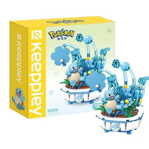 Anime Pokemon Building Block Figures - Pikachu, Charmander, Squirtle Decor - Picture 7 of 8
