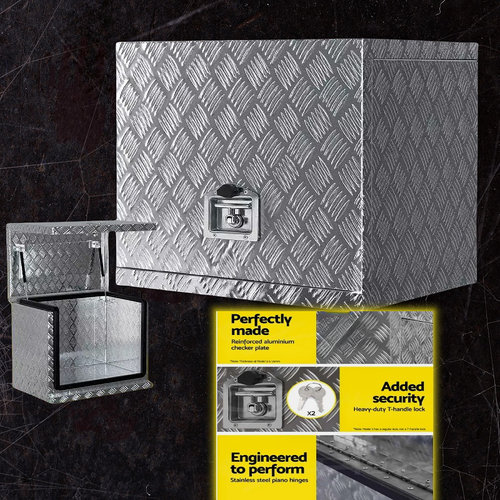 30"x20"x23" Aluminum Generator Tool Box Truck Flatbed Trailer Generator Storage  - Picture 6 of 18