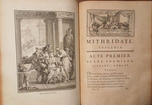 Jean RACINE, Œuvres (Paris, 1760) 3 volumes in-4° illustrations in & out of text. - Picture 13 of 24