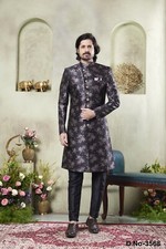 Indian Mens Designer Wedding Bollywood Party Wear Traditional Wear Indo Western