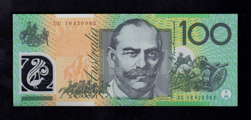 F.C. AUSTRALIA , 100 $ 1996 , S/C ( UNC) , P.55a . - Picture 1 of 2