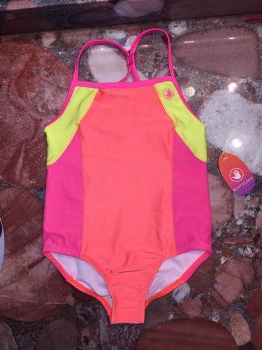 Body Glove Pink One-Piece Swimsuit Youth Girl's Kids NWT - Picture 3 of 4