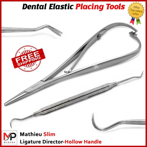 Pinzas Mathieu, Archwire Scaler Pcs 2, Juego de alicates de herramientas elásticos profesionales - Imagen 1 de 3