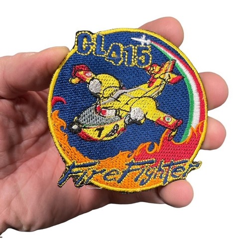 Toppa Patch con Velcro Vigili del Fuoco CL415 Fire Fighter VVFF-FF - Imagen 2 de 4