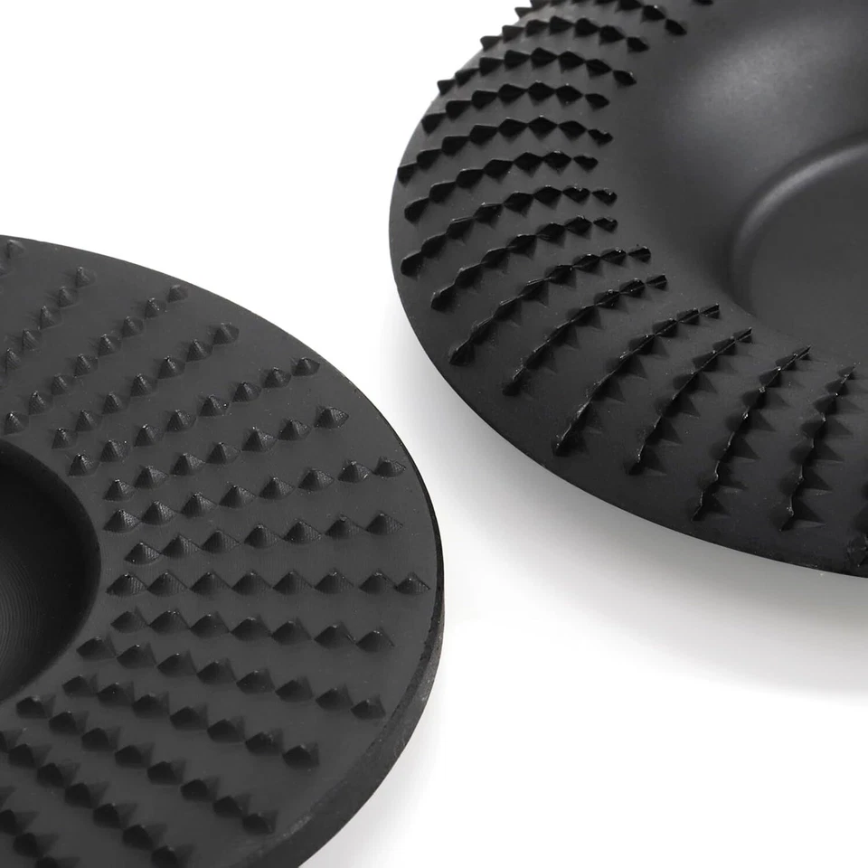 Juego de 5 discos para tallar madera amoladora angular para accesorios de 4" o 4 1/2" con 5/8" Foto 4 de 4