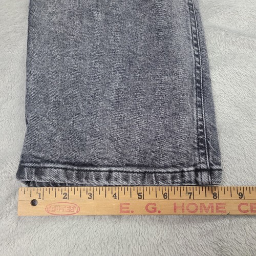 Wild Fable Super High-Rise Straight Denim Jeans Women's Size 14 Black Button-Fly - Picture 14 of 15
