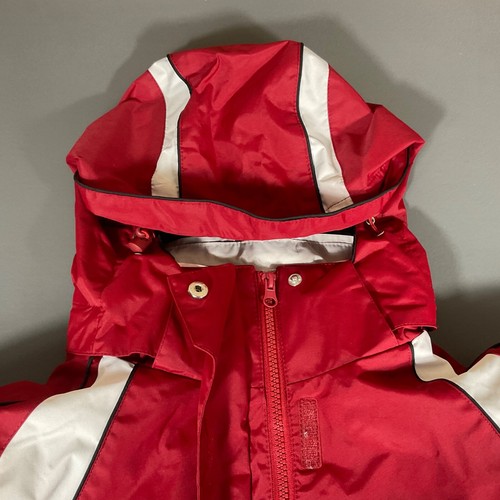 Faded Glory 2 in 1 Winter Jacket Coat Premium Mens Full Zip Red Black Size 1X - Picture 19 of 24