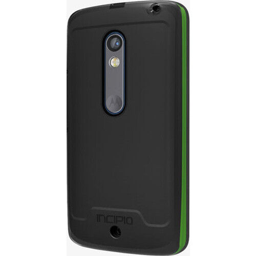 Incipio Performance Level 5 Holster Case for Motorola Droid Maxx 2 - Black/Neon - Foto 1 di 4