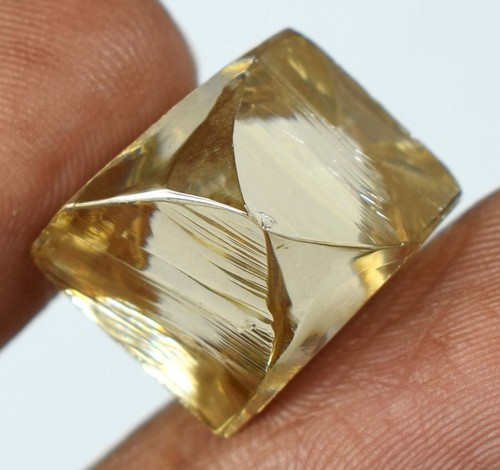 Loose CVD Diamond O-P Fancy Champagne 14.95 Ct VVS1 Clarity Certified Rare Facet - Picture 4 of 8