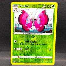 2021 POKEMON BATTLE STYLES VIVILLON 013/163 REVERSE HOLO (RARE)