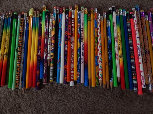 VTG Advertisement Unsharpened Wooden Pencils Lot-PLUS COLORED AND MECHANICAL - Picture 9 of 19