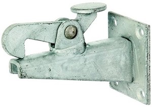 stabiler Wand Torfeststeller 100x65x50mm Stahl roh feuerverzinkt Zum Anschrauben