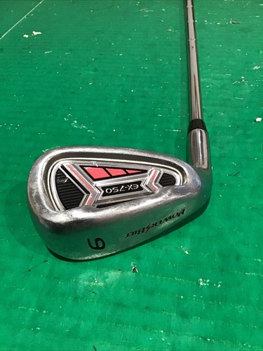 PowerBilt EX-750 9-iron LH Golf Club Apollo R-flex Steel 36" Left Handed - Picture 1 of 8