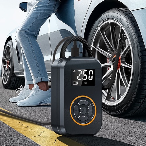Heavy Duty Portable Air Compressor Car Tire Inflator Electric Pump Analog 12V - Picture 5 of 9