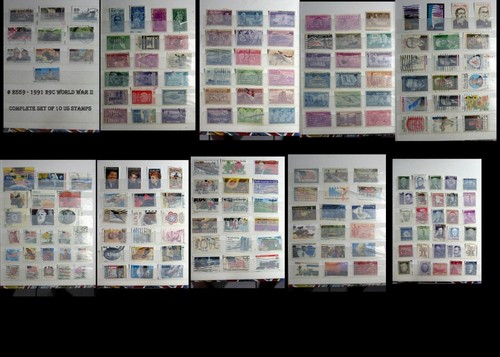US All Different Stamp Collection Including Set  # 2559 - 1991 29c World War II - Picture 1 of 11