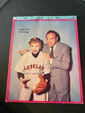 Lucille Ball and Bob Hope notebook pad of paper-1940'S