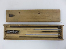 Brown & Sharpe Inside Micrometer METRIC 50mm-220mm Vintage Made In USA