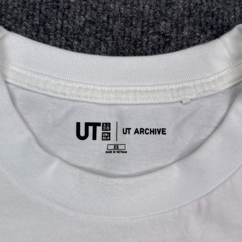 Bleach x Uniqlo Archive T Shirt Adult Size XS White Anime Logo Graphic Tee - Picture 6 of 12