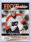 2011-12 SCORE MATT READ #565 FLYERS ROOKIE SP MINT (ref 0984)