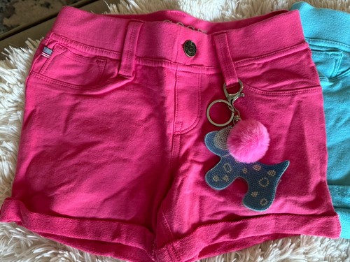 Lot of 4 VIGOSS The Chelsea Shorts Size 7 Comfy Knit - Pink (2), Blue, Green - Picture 4 of 11