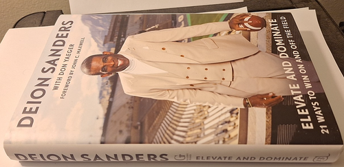 Elevate and Dominate Signed by Deion Sanders Autograph Hardback JSA COA 1st Ed - Picture 2 of 8