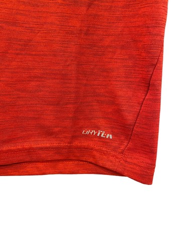 Tek Gear Active Boys Red Polyester Crewneck Athletic Tee T-Shirt Top Small - Picture 2 of 6