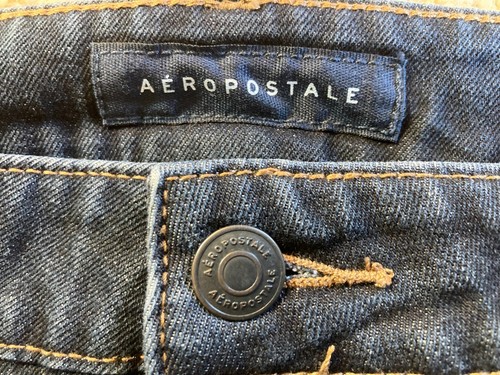 Aeropostale Herren Größe 38 x 31 Jeans Skinny Regular Blau Denim Hose - Bild 6 von 13