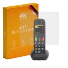atFoliX 3x Screen Protection Film for Gigaset E290HX matt&shockproof