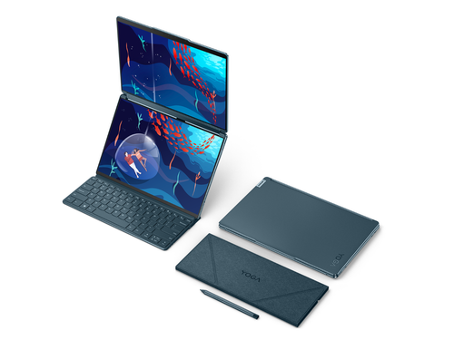 UK ENGLISH KEYB LENOVO YOGA BOOK 9i 2x 13" DUALDISPLAY TOUCH i7 16GB 1TB PEN GAR - Picture 10 of 18
