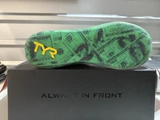 TYR CXT-2 Men's Trainer White/green (money Sole) Size 14 New