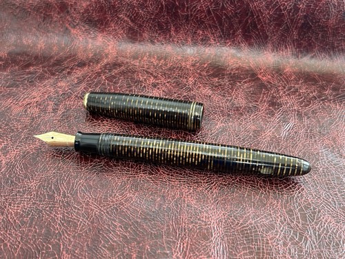 Parker Vacumatic Junior Third Generation Golden Brown Fountain Pen Vintage C1930 - Picture 13 of 16