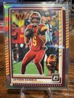 2024 Donruss Optic Jayden Daniels RC Holo Prizm Rookie – Commanders 🔥