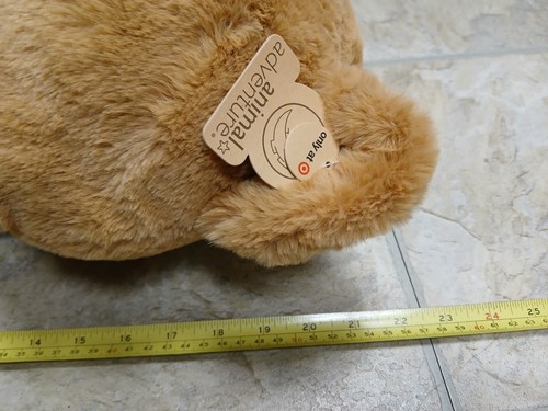 New Animal Adventure Brown Teddy Bear Large 22” Plush Toy 2023 Target - Picture 12 of 12