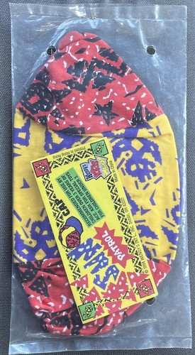 Vintage 1994 Wendy's Kid Meal Beach Hat Sun Patrol One Size Vibrant 90s Cycling - Bild 1 von 3