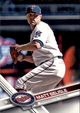 2017 Topps Update Series - Matt Belisle Minnesota Twins #US253