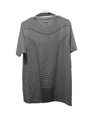 Mens Gray Under Armour The Seamless Tee Size M - Picture 5 of 5