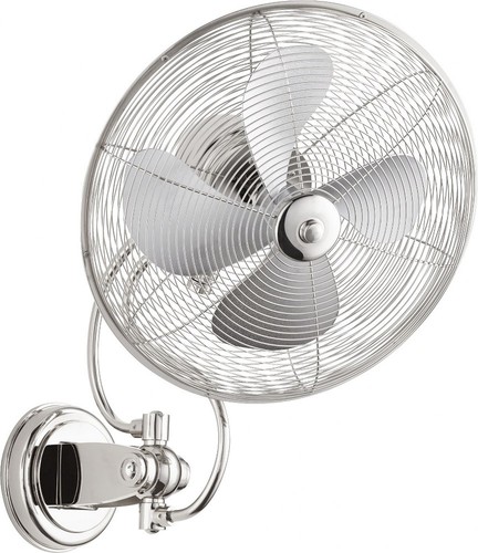 Piazza - Patio Wall Fan in Transitional style - 18 inches wide by 22.25 inches - Picture 2 of 2