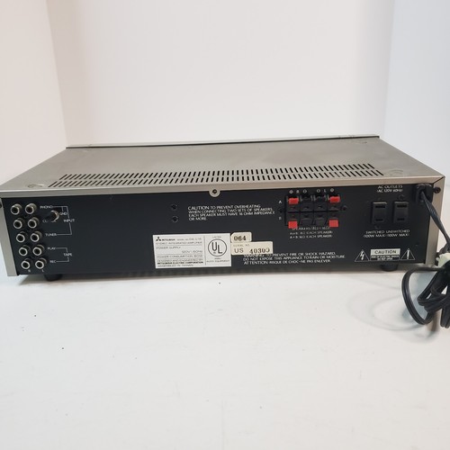 Ricevitore Amplificatore Integrato Stereo Mitsubishi Vintage (Testato) Modello DA-U15 - Foto 4 di 5