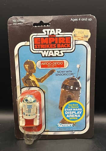 Vintage Star Wars Kenner 1981 R2-D2 Sensorscope ESB 45 Back Card Sealed MOC! - Picture 1 of 7
