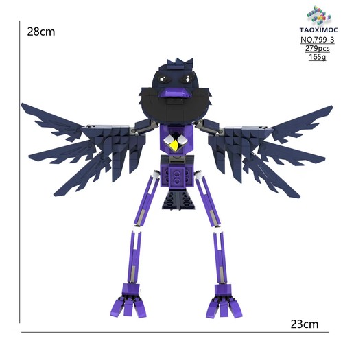 New Smile Critters Poppi Action Figure Building Blocks Animation BricksToys Gift - Picture 12 of 62