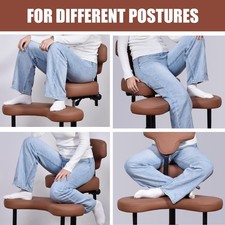 NAFE Office DeskChair Executive Meditation Cross Legged Chair Ergonomic Back