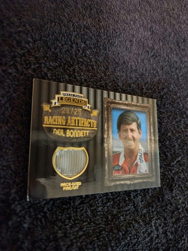 2009 Press Pass Legends Neil Bonnett Nascar 🔥 Fire Suit Card.. 23/25 - Picture 9 of 9