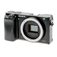 Sony Alpha 6000 Gehäuse schwarz Kamera