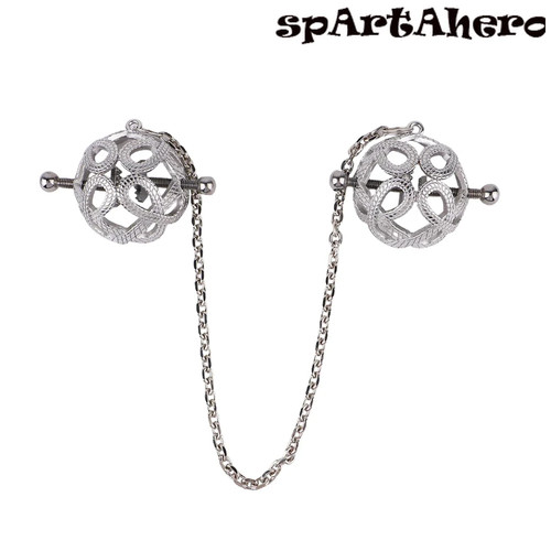 Breast Clips Breast Clamps Bra Leather Harness Breast Teasing Metal Chain Women - Picture 13 of 33